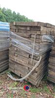 Pallet of wooden chocks - 2