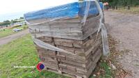 Pallet of wooden chocks - 2