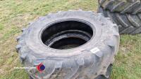 2 x 380/85R28 (14.9R28) tyres - 2