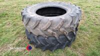 2 x 380/85R28 (14.9R28) tyres - 4