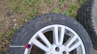 3 x Landrover Discovery 4 alloy wheels and tyres - 3