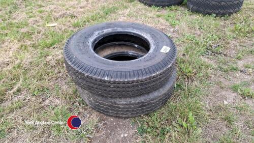 xo Ifor Williams tyres 7.50/16