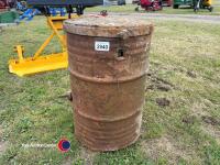 Rear counter balance weight for tractor