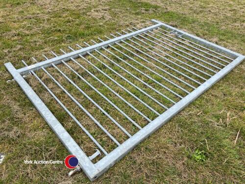 Very heavy duty galvanised gate with hinges