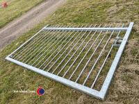 Very heavy duty galvanised gate with hinges - 2