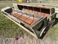 2 x Booth tipping pig water troughs - 2
