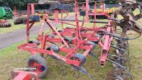 Kongskilde Vibroflex 4m cultivator with following rocats, parts in office - 4