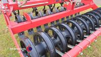 2021 shop soiled Sumo MUL3 3m Multipress cultivator c/w hydraulic auto reset tines and rear roller - 3