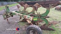 Krone Mustang SL 120 3F auto reset plough. Original mouldboards approx half worn. Springs and wearing metal inter-changeable with Kverneland. Owned from new - 3