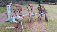 Lemken 2+1F reversible plough, nearly new metal work, single acting turnover - 2