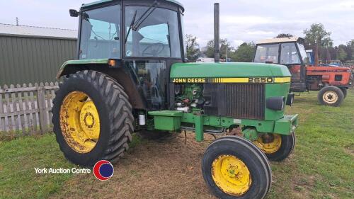 John Deere 2650 tractor, J404 XRM key in office