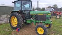 John Deere 2650 tractor, J404 XRM key in office