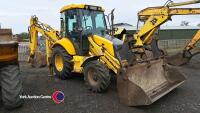 New Holland LB110 backhoe digger, FX54 HHR, 2914 hours, current V5, just come off self-build and no longer required., key in office - V5 in office