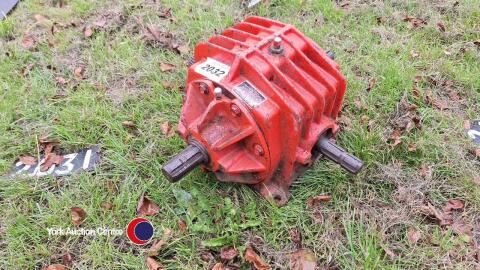 Kuhn 6m power harrow centre gearbox