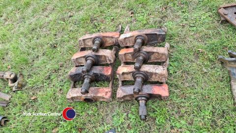 Kuhn power harrow straight tine type tine holders inc shafts and tines