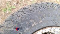 Pair of 10' mini wheels and tyres - 3