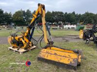 Bomford B48X hedge cutter, PTO in office - 4