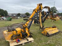 Bomford B48X hedge cutter, PTO in office - 5