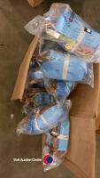 Box of 10 new heavy duty ratchet straps