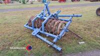 Steel ring furrow/front press