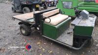 Cushman utility cart, petrol engine, rear tipping body, key in office - 2