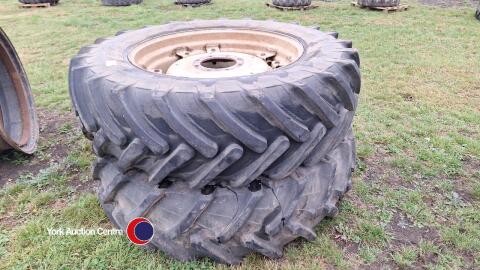 2 x wheels and tyres 480/70/38