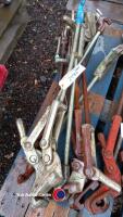 Pair 20.8R42 Stocks dual wheels, 8 clamps - 5
