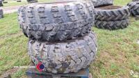2 x 1300X530-533 trailer wheels - 5