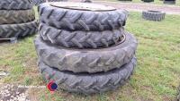 MF 230/95R36 and 270/95R48 row crop wheels