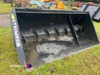 Strimech 7ft 6 auger bucket (pin and cone)