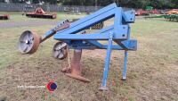 Mole drainer c/w depth wheels