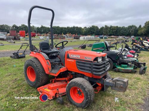 Kubota B2100 with cutting deck, 1934 hours