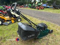 Hayter Harrier 56 roller mower c/w grass bag - 4