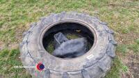 Pirelli TM600 380/185/28, 25% tread - 2
