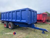 Ken Wooton 12T tipping trailer, 1985
