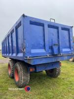 Ken Wooton 12T tipping trailer, 1985 - 4