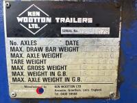Ken Wooton 12T tipping trailer, 1985 - 8