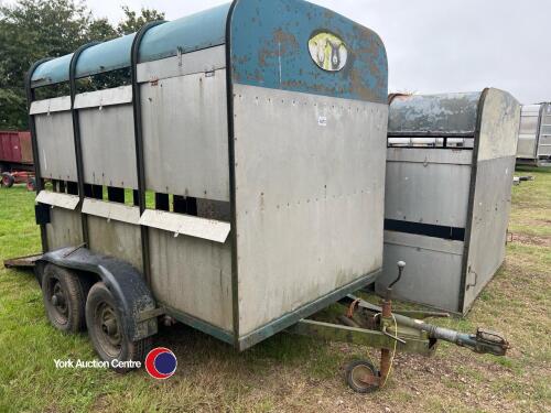 Ifor Williams 8x4 cattle trailer