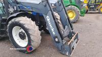 New Holland T6010 tractor with Quicke loader YL59 HJJ, key in office - 3