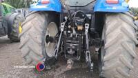 New Holland T6010 tractor with Quicke loader YL59 HJJ, key in office - 6