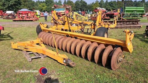 Used Simba 4.2m rigid Flatliner with DD roller and trailed kit