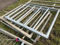 2x Half mesh 3ft gates, 1x non mesh gate - 3