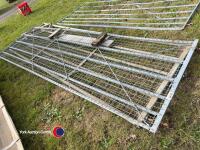 12ft Half mesh field gate, 12ft full mesh field gate - 3