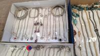 3 x trays of costume jewellery - 2