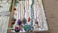 3 x trays of costume jewellery - 4