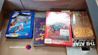 Box of vintage computer games etc - 2
