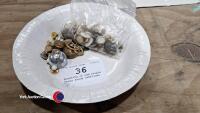 Quantity of odd single dress studs cufflinks etc