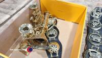 Quantity of horse brasses, brass candlesticks etc - 5
