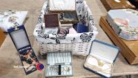 Large basket of jewellery