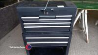 Tool box, 6-drawer, top and bottom